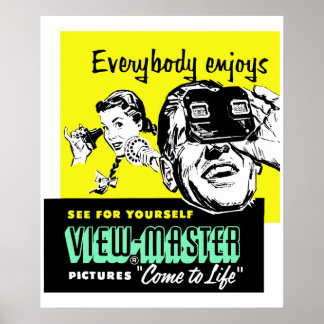 VIEW MASTER POSTER