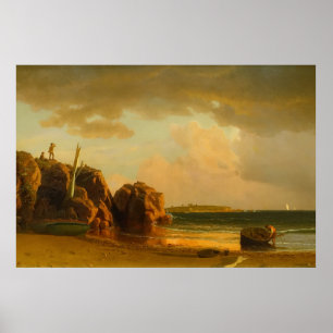 View Near Newport (1859) Poster