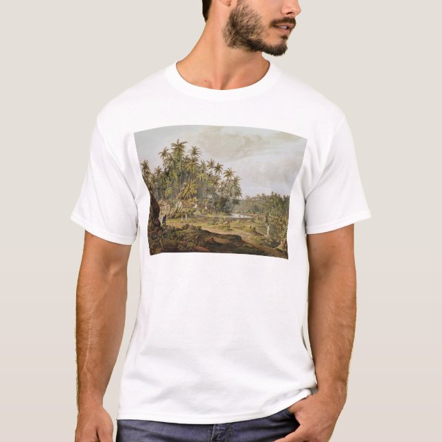 View near Point du Galle, Ceylon T-Shirt (Front)