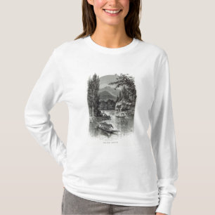 View near Serinugur, from 'Leisure Hour', 1888 T-Shirt