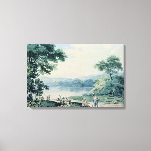 View near Virginia, County Cavan Canvas Print