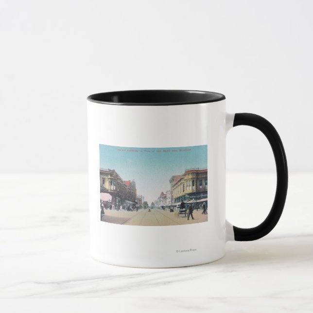 View of 13th Street from BroadwayOakland, CA Mug (Right)