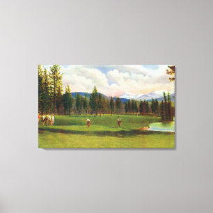 View of 14th Green Canvas Print