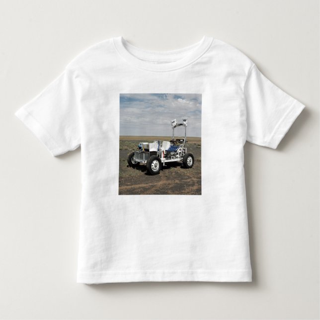 View of a 1-G Lunar Rover Vehicle Toddler T-Shirt (Front)