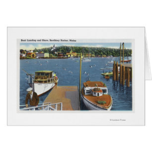 View of a Boat Landing and the Shore