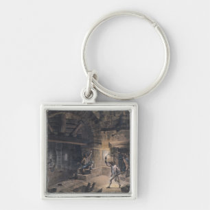 View of a cell in the Bastille Key Ring