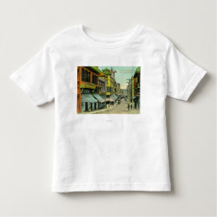 View of a Chinatown Street Toddler T-Shirt