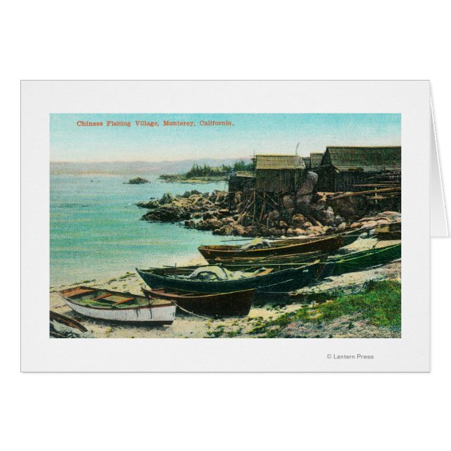 View of a Chinese Fishing Village (Front Horizontal)