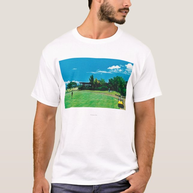 View of a Green at the Royal Kaanapali Golf T-Shirt (Front)
