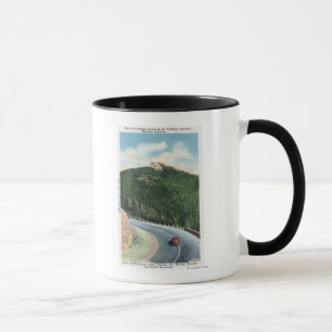 View of a Hairpin Curve on the Memorial Hwy Mug