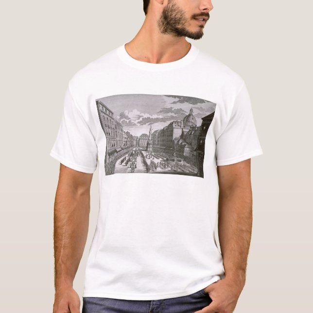 View of a procession in the Graben T-Shirt (Front)
