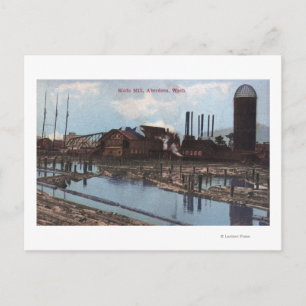 View of a Slade Mill Postcard