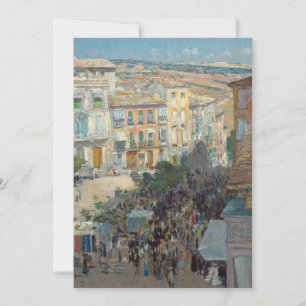 View of a Southern French City Childe Hassam