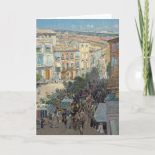 View of a Southern French City   Childe Hassam Card