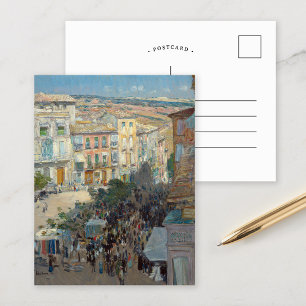 View of a Southern French City   Childe Hassam Postcard