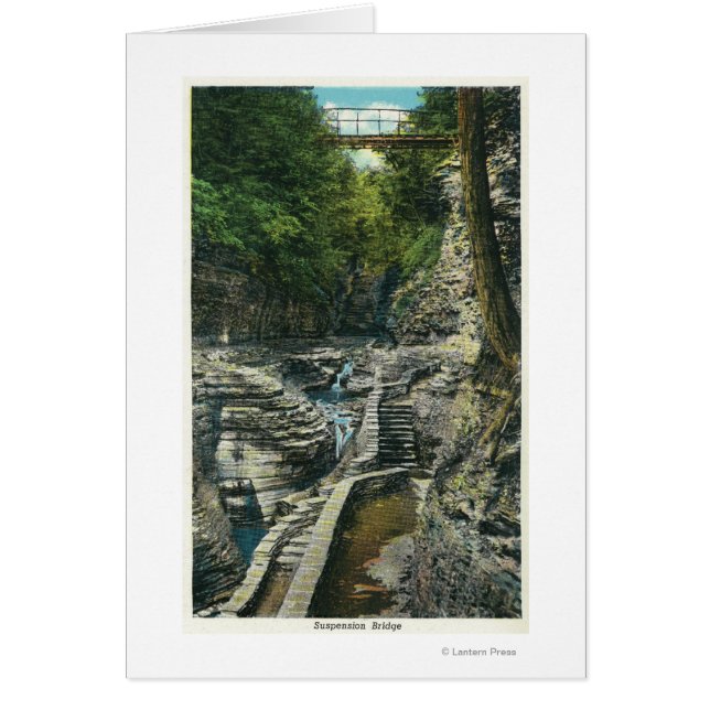 View of a Suspension Bridge (Front)