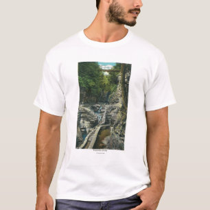 View of a Suspension Bridge T-Shirt