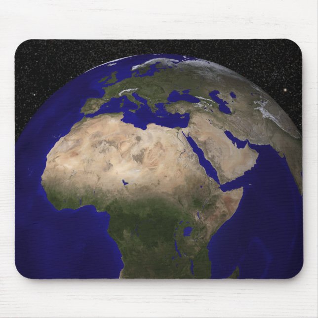 View of Africa, Europe, the Middle East, and In Mouse Pad (Front)
