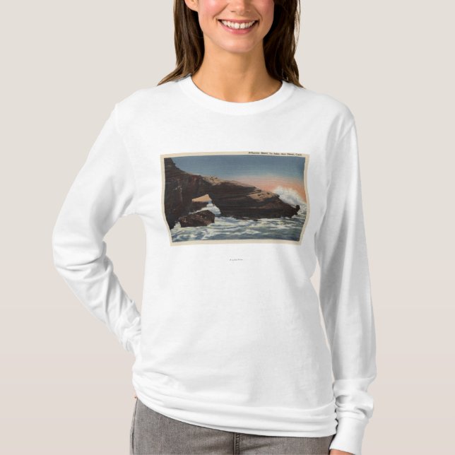 View of Alligator Head, La Jolla T-Shirt (Front)