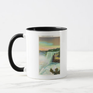 View of American Falls from Goat Island Mug
