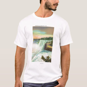 View of American Falls from Goat Island T-Shirt