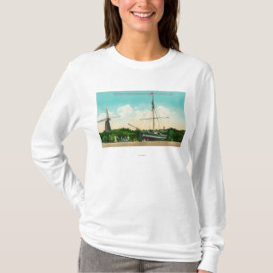 View of Amundsen's Arctic Sloop T-Shirt