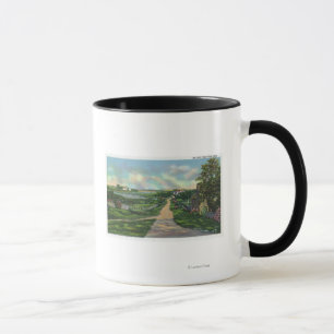 View of an Old Cape Cod Lane Mug