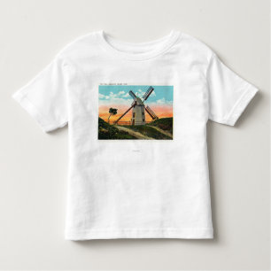 View of an Old Windmill Toddler T-Shirt