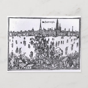View of Antwerp Postcard