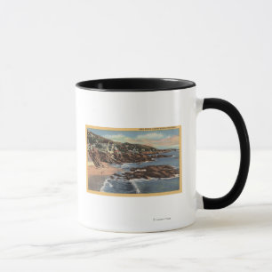 View of Arch Beach with Homes Mug