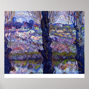View of Arles by Vincent van Gogh Poster
