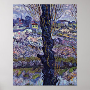 View of Arles by Vincent Willem van Gogh Poster