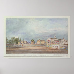 View of Astley's Amphitheatre, 1777 Poster