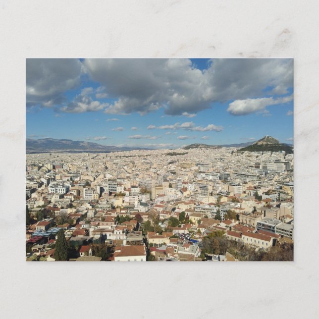 View of Athens, Greece Postcard (Front)