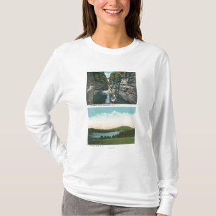 View of Ausable Chasm and Saranac Lake T-Shirt