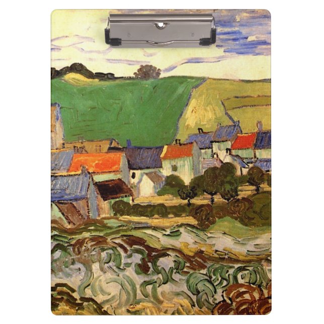 View of Auvers Vincent van Gogh. Clipboard (Front)