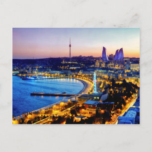 View of Baku Postcard