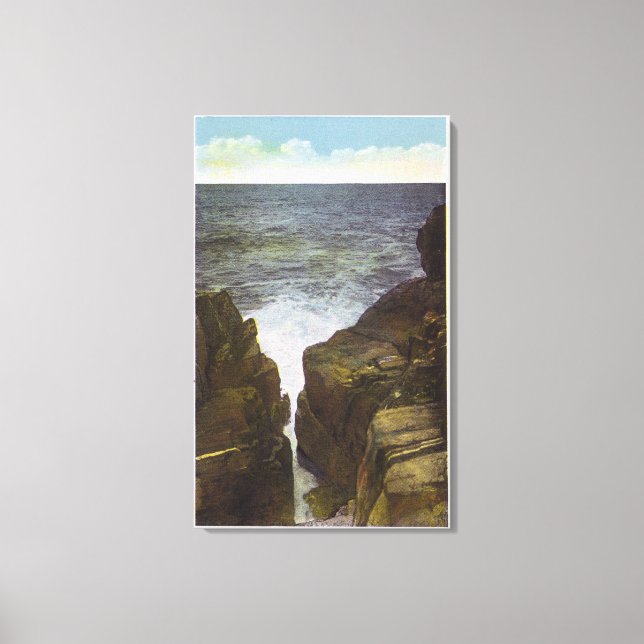 View of Bald Head Cliffs, the Gorge Canvas Print (Front)