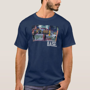 View of Basel and the Rhine, Ernst Ludwig Kirchner T-Shirt