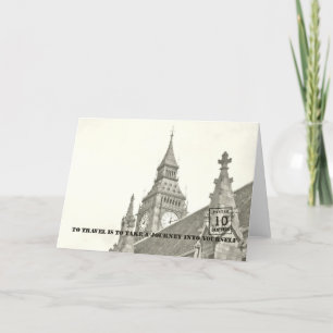 VIEW OF BEN Greeting Card