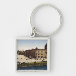 View of Berlin at the turn of the century Key Ring