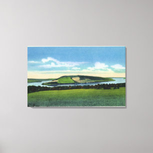 View of Bluff Point near Penn Yan Canvas Print
