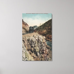 View of Box Canon Train Canvas Print