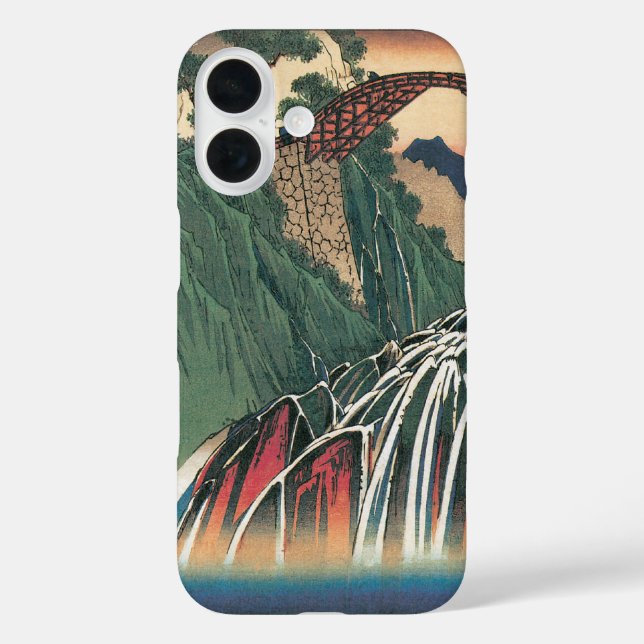 View of Bridge Over Ina River, Nojiri by Hiroshige Case-Mate iPhone Case (Back)