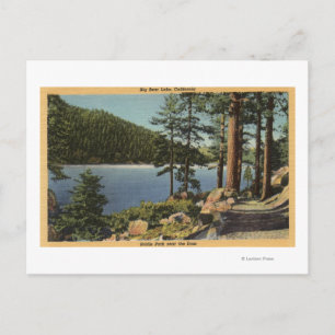 View of Bridle Path near the Dam Postcard