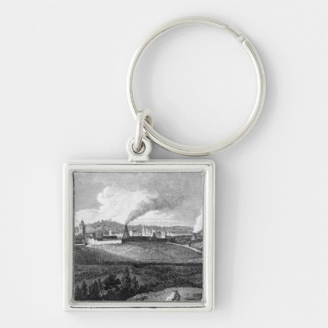 View of Bristol from Pile Hill, engraved by Key Ring (Front)