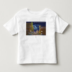 View of Broadway at Night Toddler T-Shirt