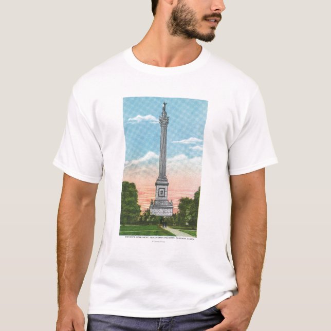 View of Brock's Monument T-Shirt (Front)