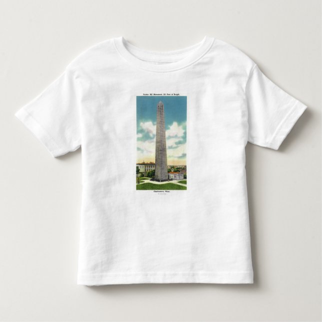 View of Bunker Hill Monument # 2 Toddler T-Shirt (Front)