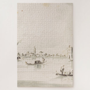 View of Burano island in Veneto Jigsaw Puzzle
